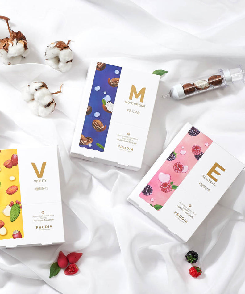 FRUDIA My Orchard Squeeze Mask Creamy Ampoule Raspberry (10 Sheets)