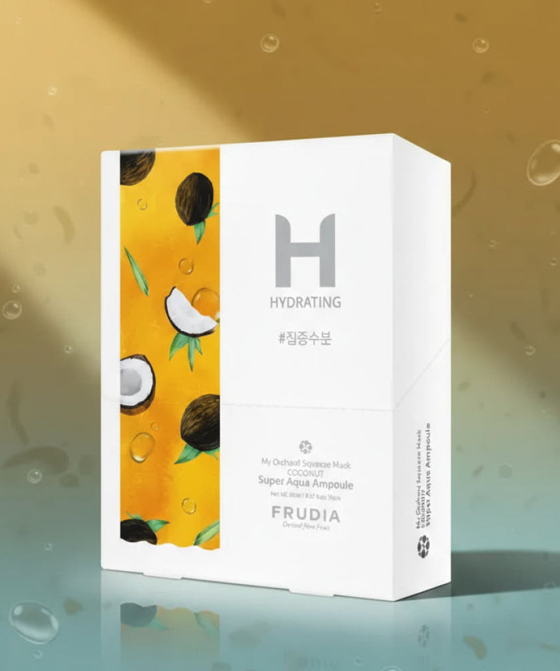 FRUDIA My Orchard Squeeze Mask Super Aqua Ampoule Coconut (10 Sheets)