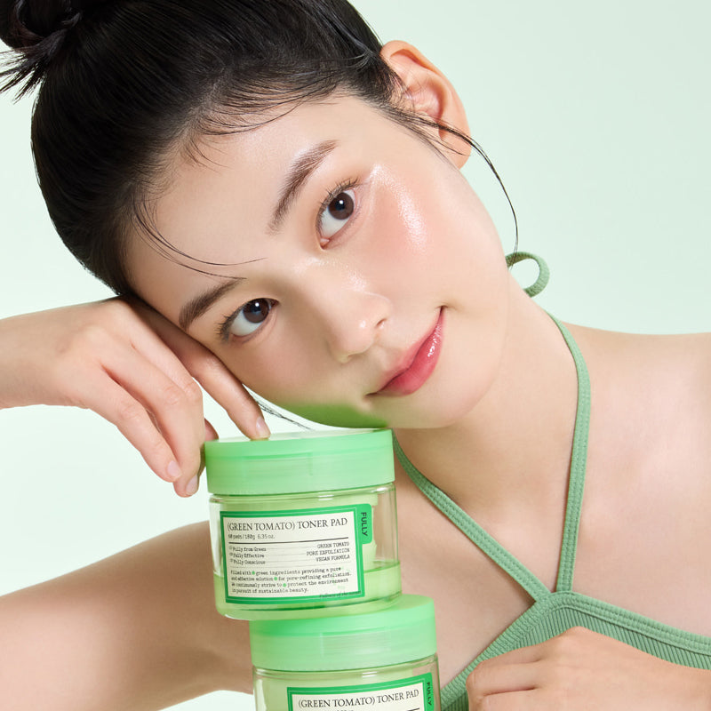 FULLY Green Tomato Toner Pads 60 Sheets