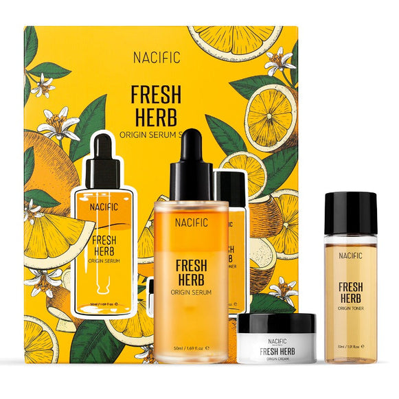 NACIFIC Fresh Herb Origin Special Set (Serum+Toner+Cream) disponible sur Ma petite Coree, ton Eshop 100% K-beauty en direct de Seoul