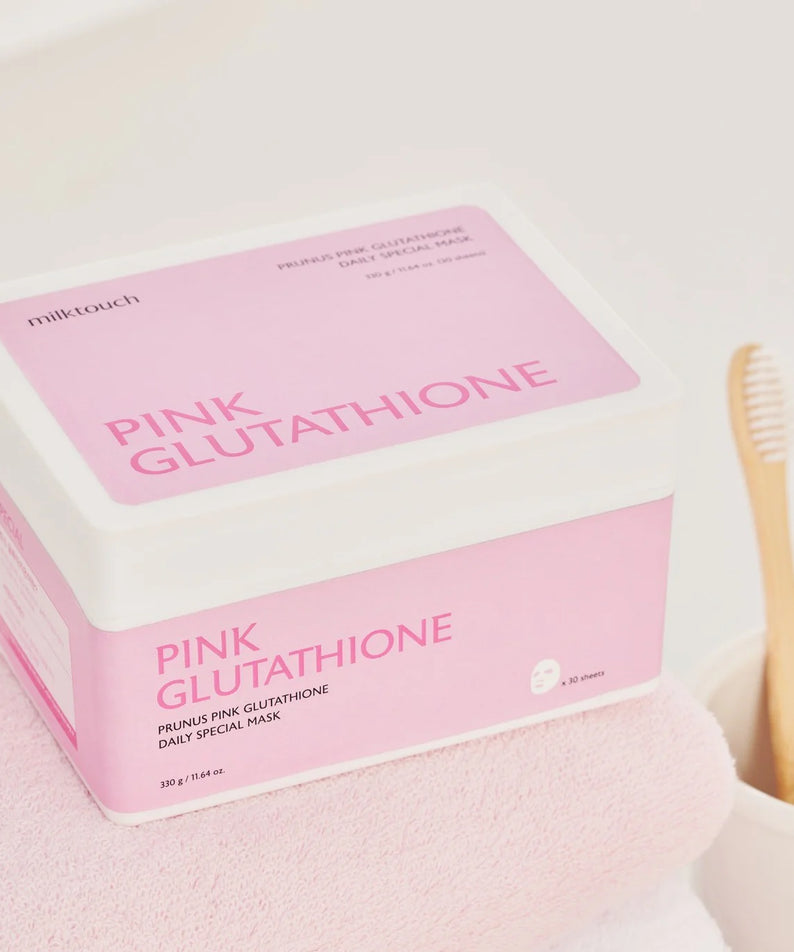 MILK TOUCH Western Plum Pink Glutathione Daily Spacail Mask