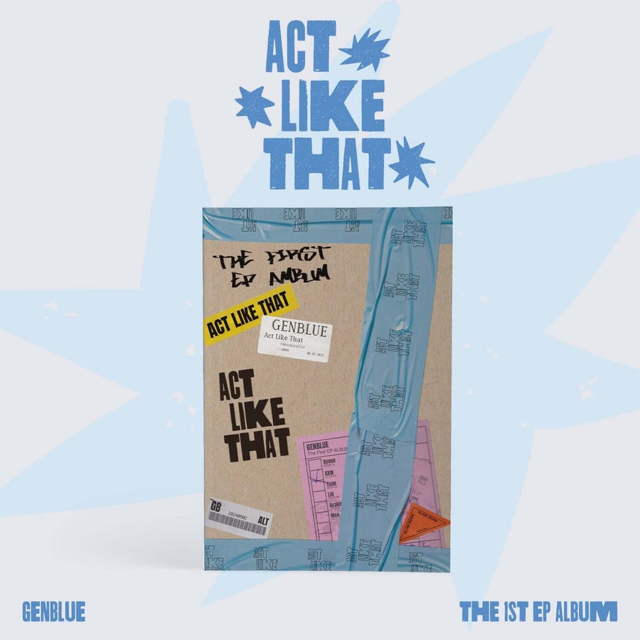 GENBLUE - 1st EP Album [ACT LIKE THAT] - Album Kpop