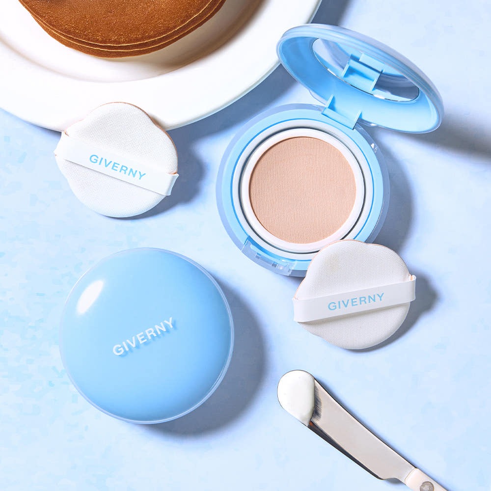 GIVERNY Cloud Mesh Cushion 15gX2 (Main Product + Refill) (SPF 40, PA++)