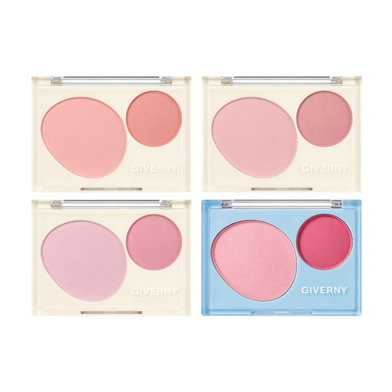 GIVERNY Fluffy Dual Blusher 7.4g