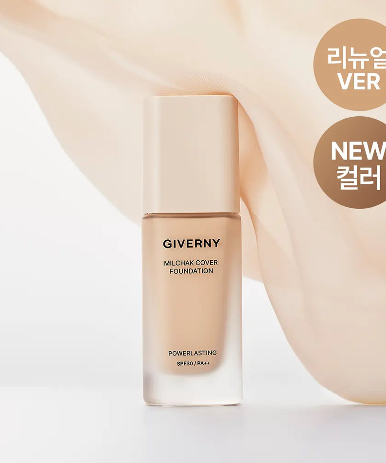 GIVERNY Milchak Cover Foundation 30ml
