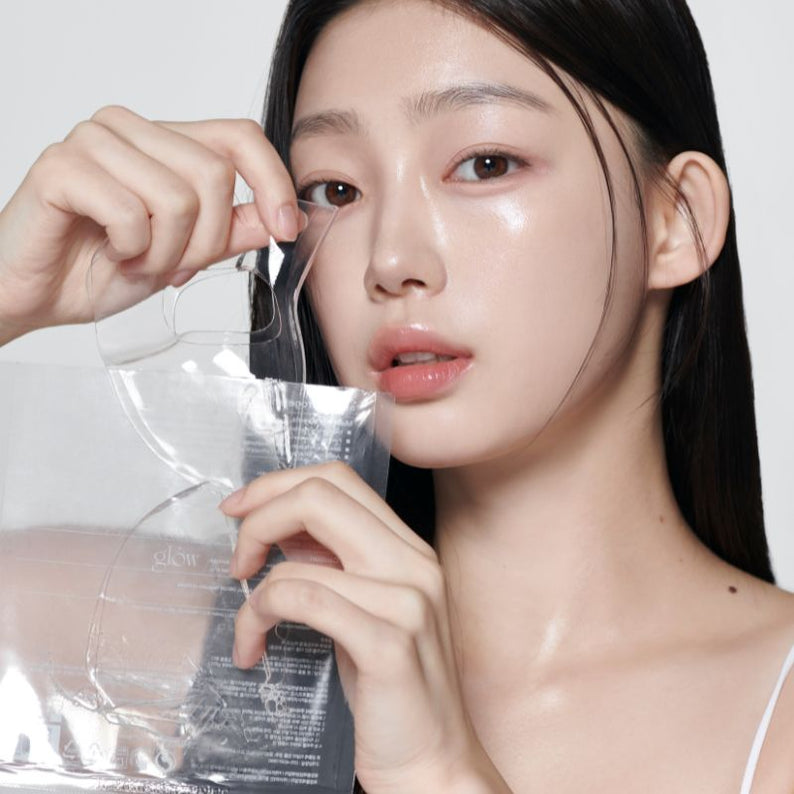 GLOW Aloe Hydrogel Mask Pack 3ea