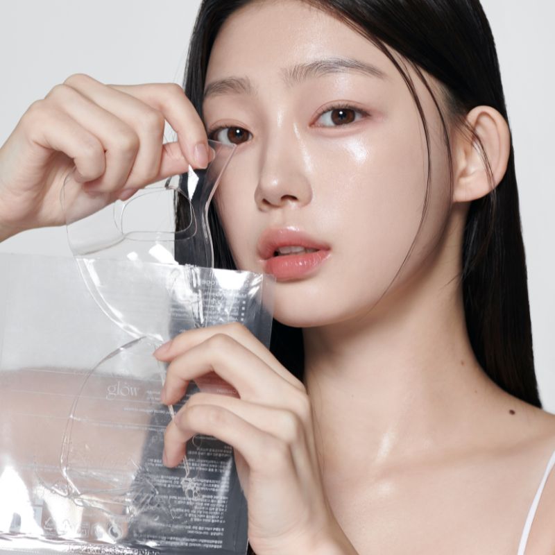 GLOW Aloe Hydrogel Mask Pack 3ea