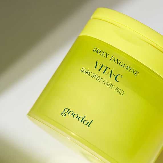 GOODAL Green Tangerine Vita C Dark Spot Care Pad 70p 160ml disponible sur Ma petite Coree, ton Eshop 100% K-beauty en direct de Seoul