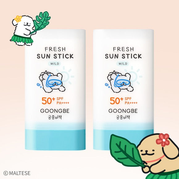 GOONGBE  Fresh Sun Stick Mild 23g [Gungjungbicheok x Maltese]