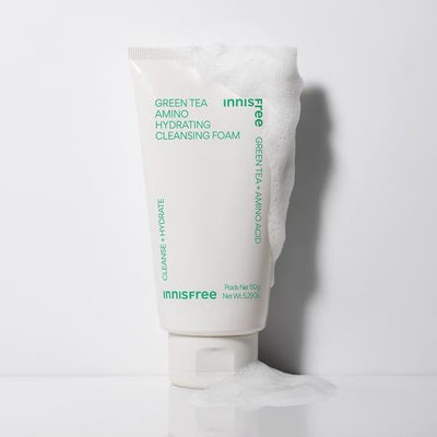 INNISFREE Green Tea Amino Hydrating Cleansing Foam 150g