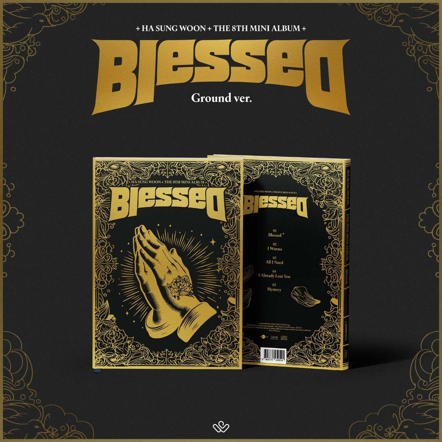 HA SUNG WOON - 8th Album Blessed [Photobook : Ground ver.] - Album Kpop
