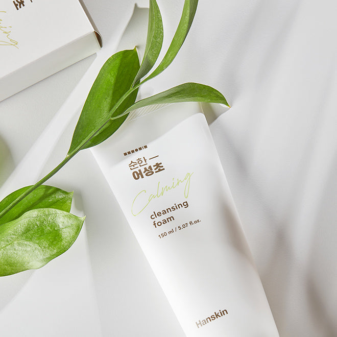 HANSKIN Soonhan Houttuynia Calming Cleansing Foam 150ml disponible sur Ma petite Coree, ton Eshop 100% K-beauty en direct de Seoul