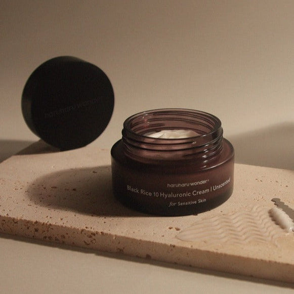 HARUHARU Black Rice 10 Hyaluronic Unscented Cream 50ml disponible sur Ma petite Coree, ton Eshop 100% K-beauty en direct de Seoul