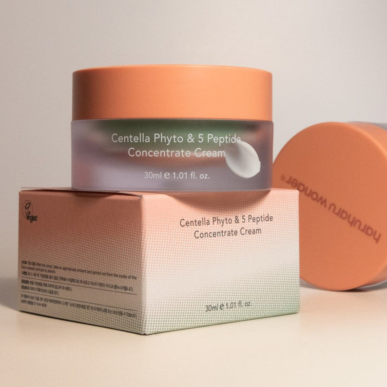 HARUHARU Centella Phyto & 5 Peptide Concentrate Cream 30ml disponible sur Ma petite Coree, ton Eshop 100% K-beauty en direct de Seoul