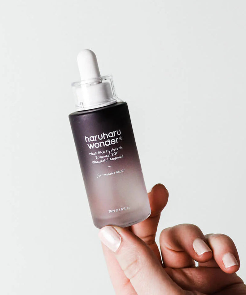 HARUHARU Black Rice Hyaluronic Botanical 2GF Wonderful Ampoule 30ml