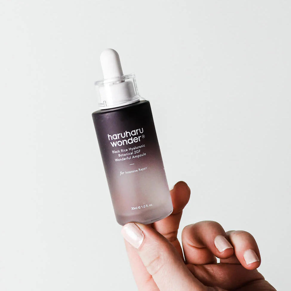 HARUHARU Black Rice Hyaluronic Botanical 2GF Wonderful Ampoule 30ml