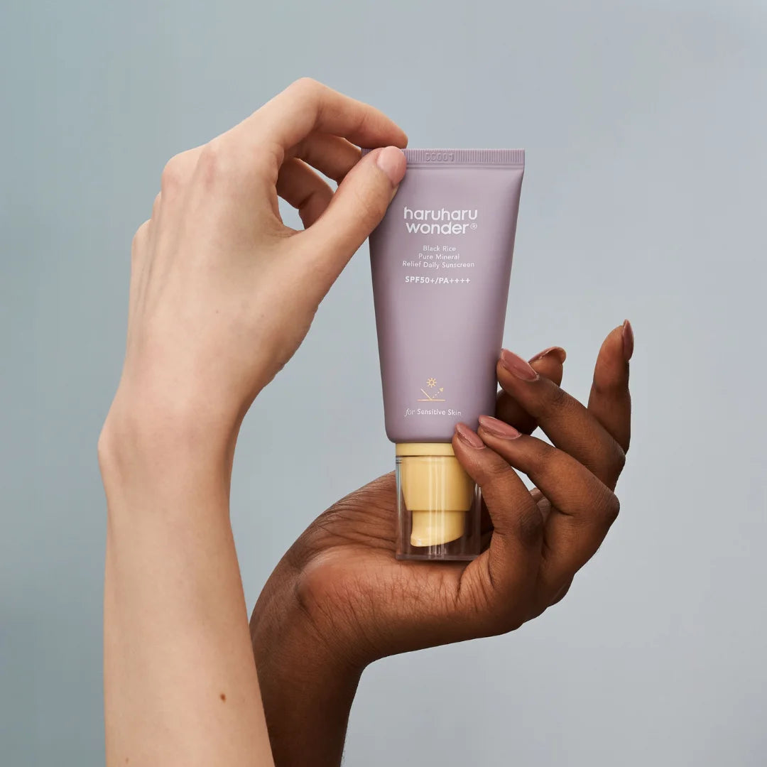 HARUHARU Black ie Pure Mineral Relief Daily Sunscreen 50ml