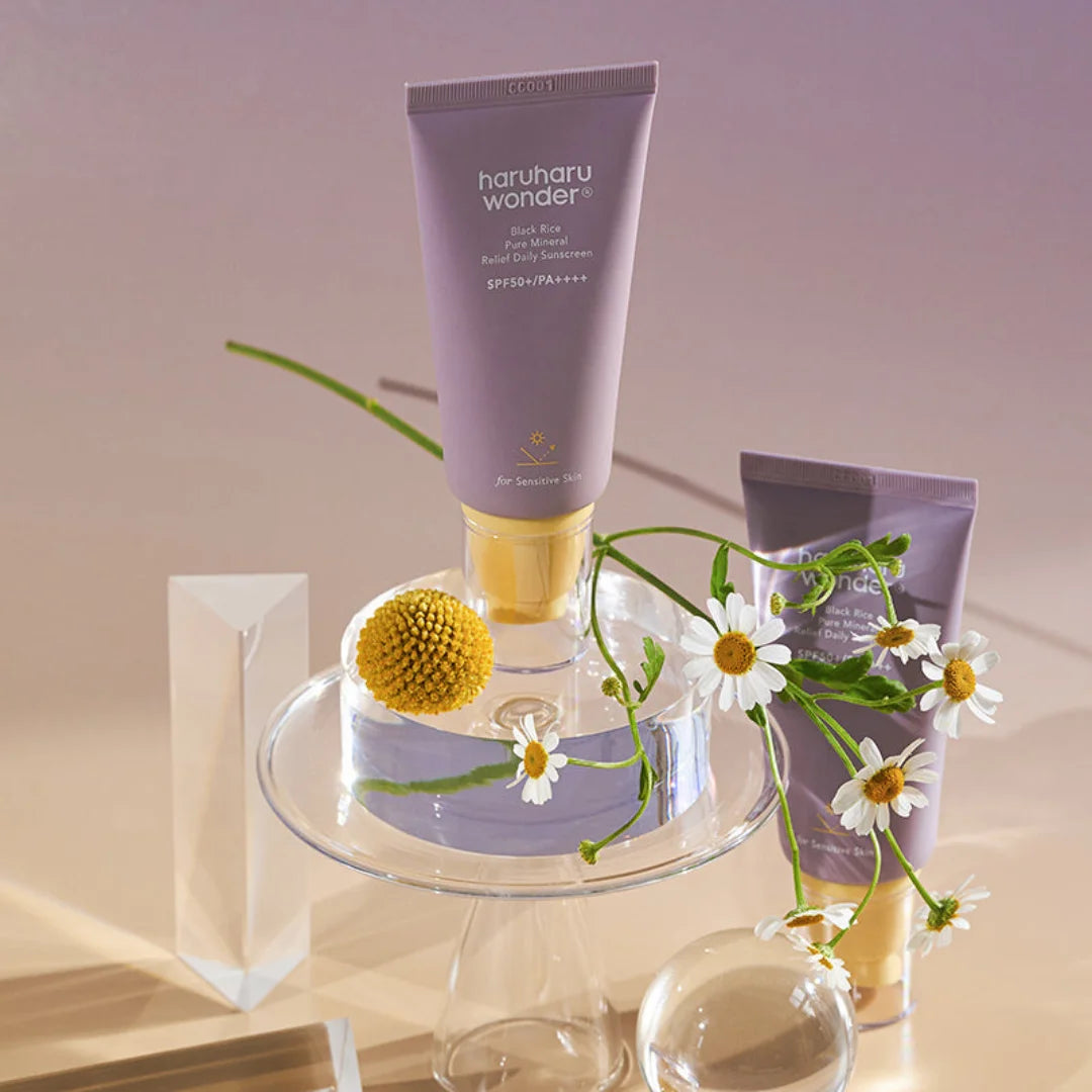 HARUHARU Black ie Pure Mineral Relief Daily Sunscreen 50ml