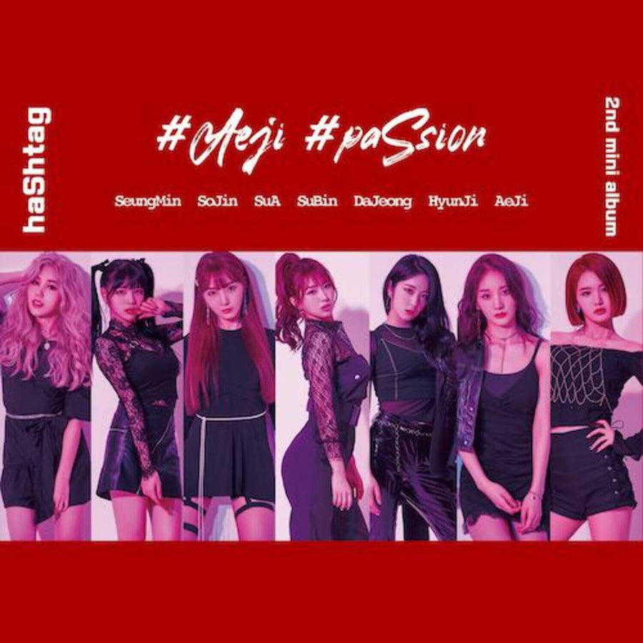 HASHTAG - 2nd Album [#AEJI #PASSION] - Album Kpop
