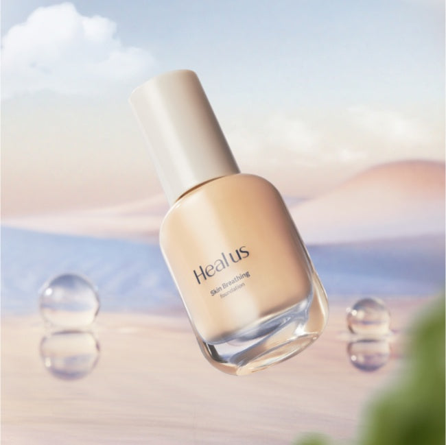 HEALUS Breath Foundation Glow SPF 35 PA++ disponible sur Ma petite Coree, ton Eshop 100% K-beauty en direct de Seoul