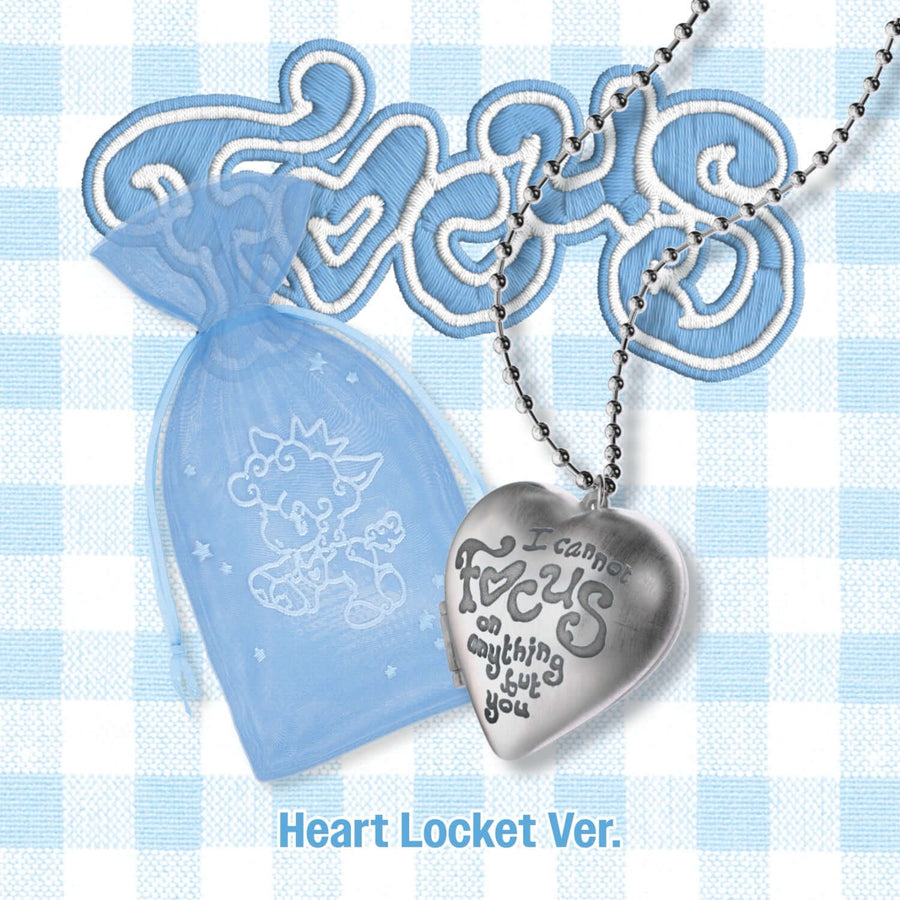 HEARTS2HEARTS - 1st Album [FOCUS] (Heart Locket Ver.)(Smart Album) - Album Kpop
