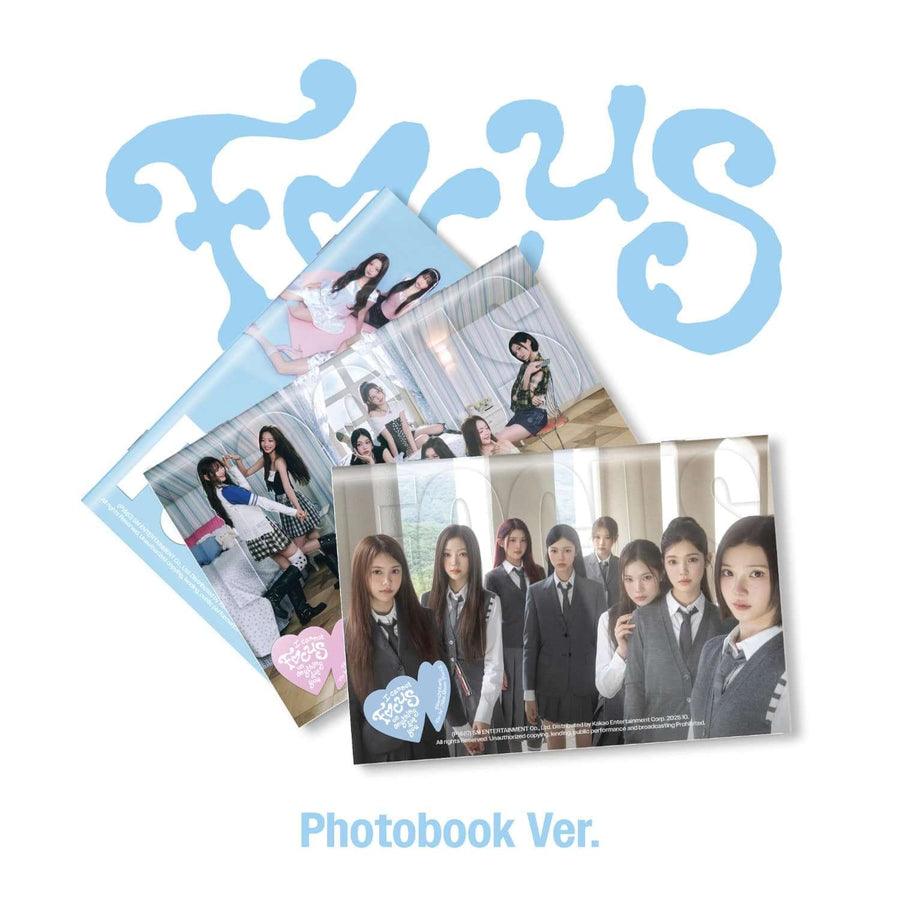 HEARTS2HEARTS - 1st Album [FOCUS] (Photobook Ver.) (Random 1 of 3) - Album Kpop