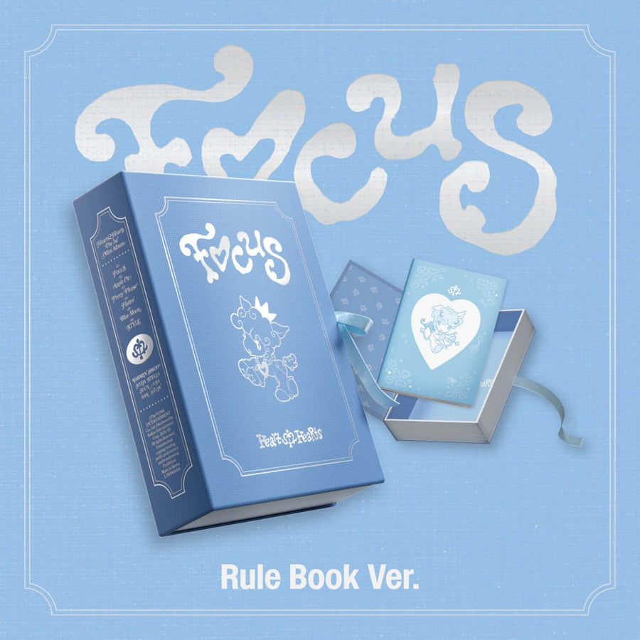 HEARTS2HEARTS - 1st Album [FOCUS] (Rule Book Ver.) - Album Kpop