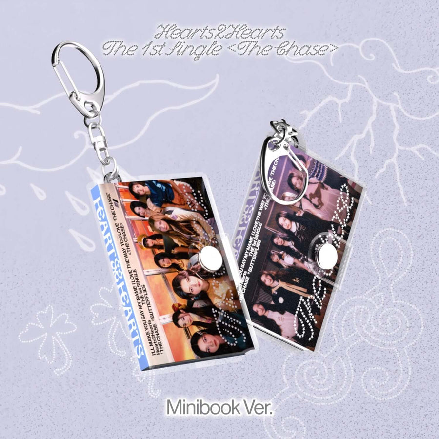 HEARTS2HEARTS - 1st Album [The Chase] (Minibook Ver.) (Smart Album) (Set of 2) - Album Kpop