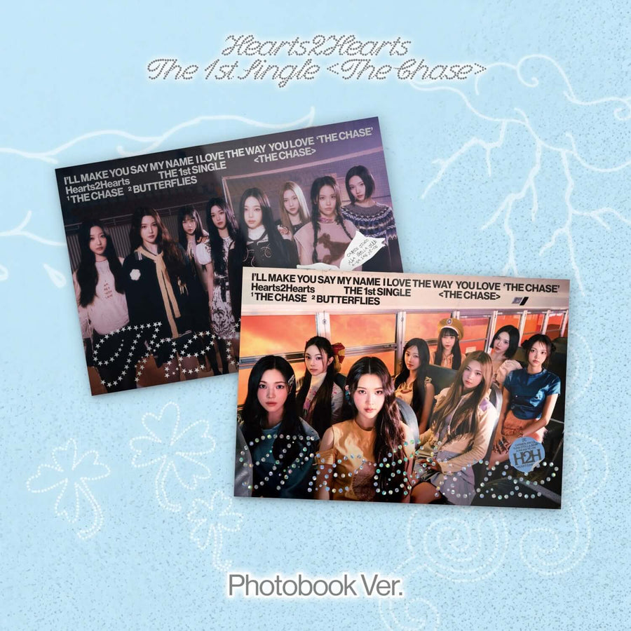 HEARTS2HEARTS - 1st Album [The Chase] (Photobook Ver.) (Set of 2) - Album Kpop