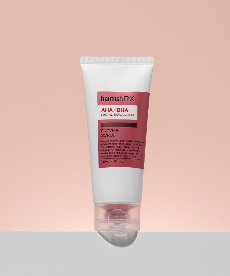 HEIMISH RX AHA BHA Enzyme Scrub 130ml exfoliant avec AHA et BHA pour une peau lisse 130ml