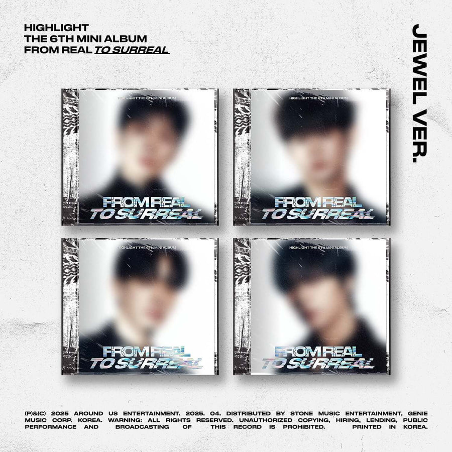 HIGHLIGHT - The 6th MINI ALBUM [From Real to Surreal] (JEWEL Ver.) (Random 1 of 4) - Album Kpop