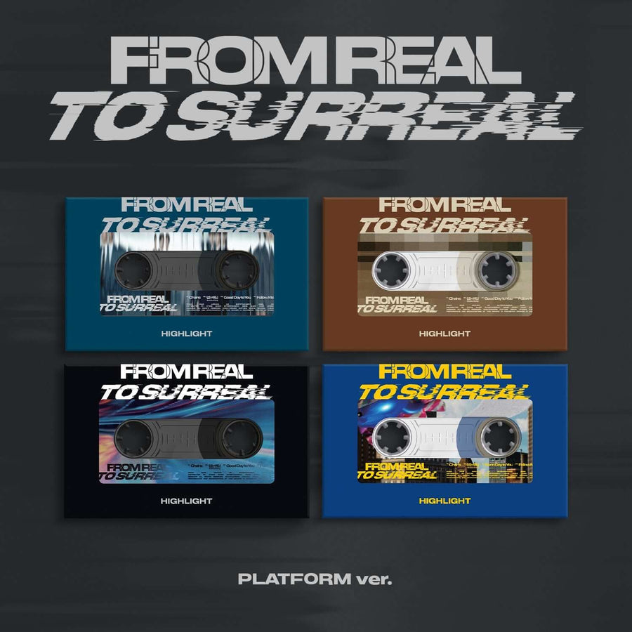 HIGHLIGHT - The 6th MINI ALBUM [From Real to Surreal] (PLATFORM Ver.) (Random 1 of 4) - Album Kpop