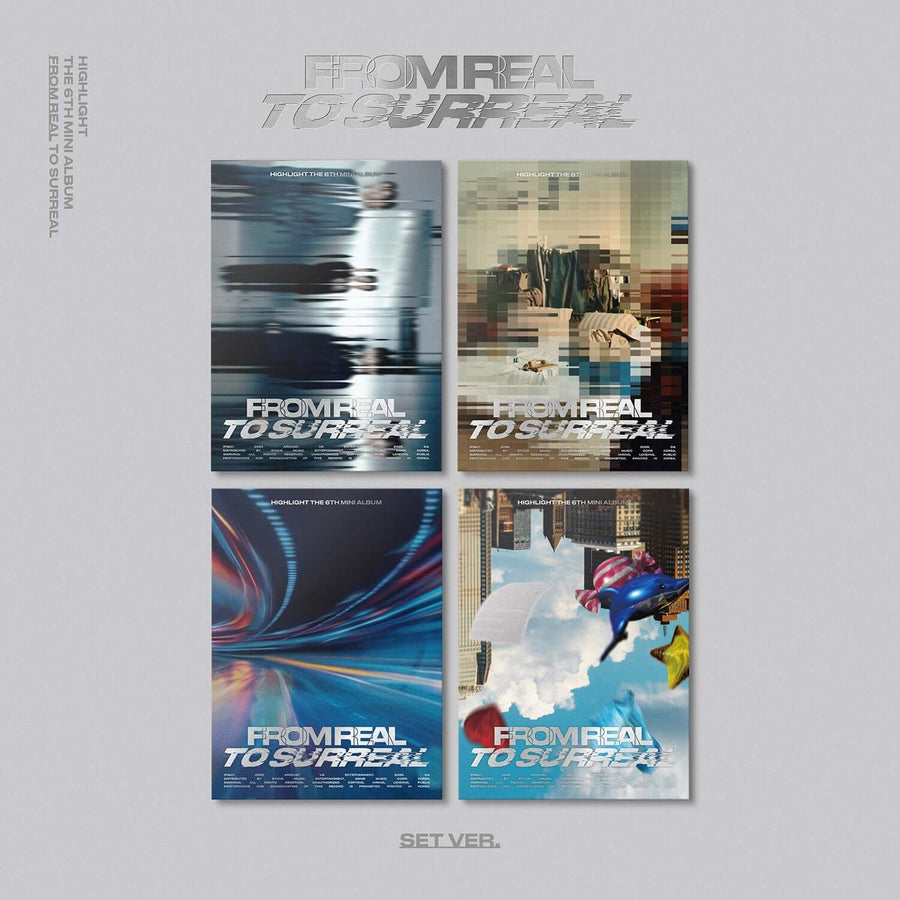 HIGHLIGHT - The 6th MINI ALBUM [From Real to Surreal] (Random 1 of 4) - Album Kpop