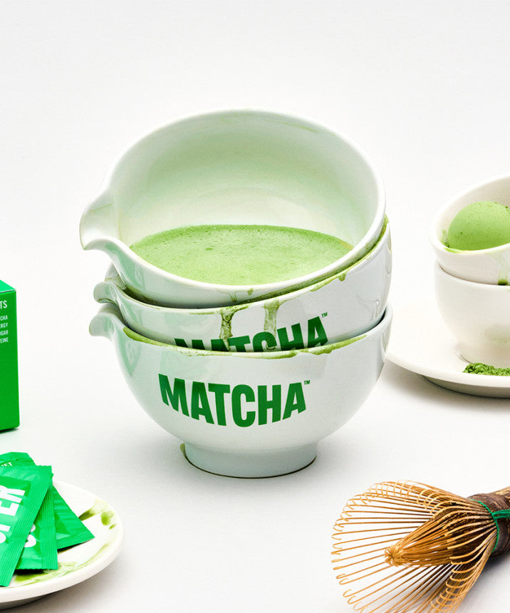 HIT THE TEA Super Matcha Caremony Set (Cha Seon+Cha Wan+Pure 10) en français : bol matcha vert, marques HIT THE TEA.