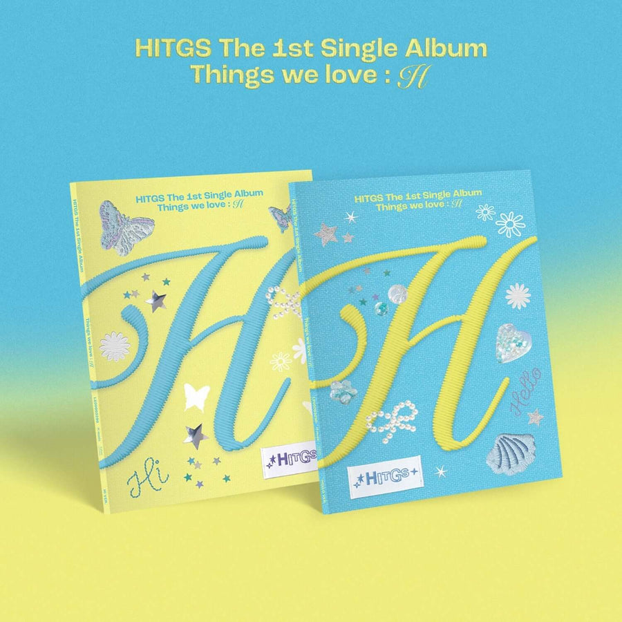 HITGS - [The 1st Single Album - Things we love : H] (2 Random 1) - Album Kpop