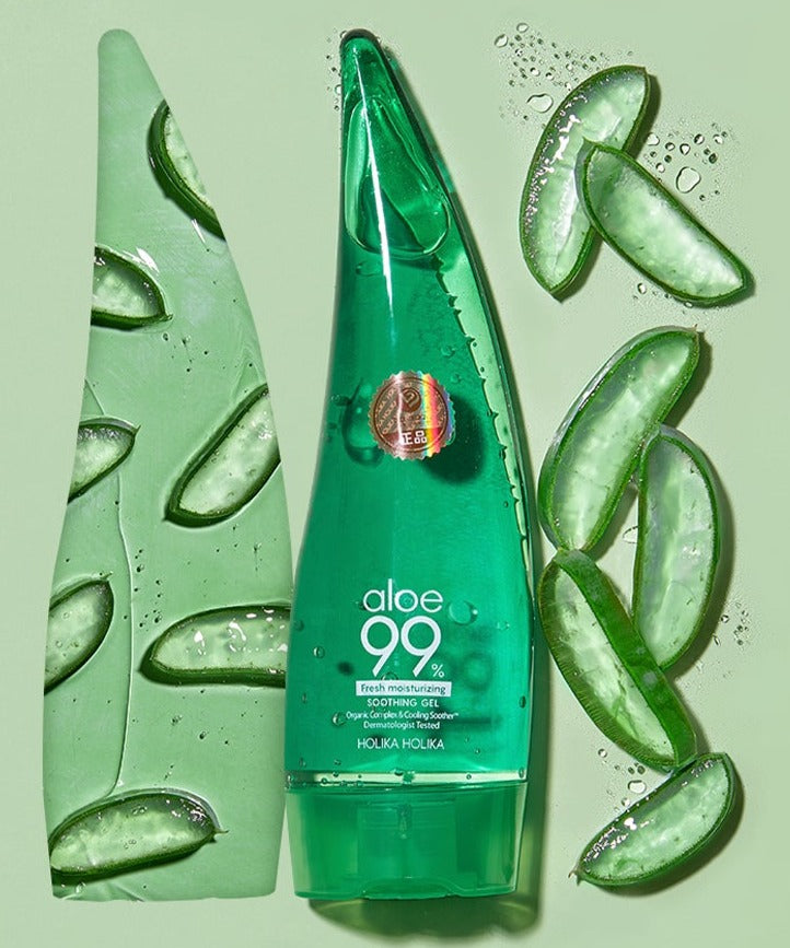 HOLIKA HOLIKA Soothing Gel Aloe Vera 99% 250ml disponible sur Ma petite Coree, ton Eshop 100% K-beauty en direct de Seoul