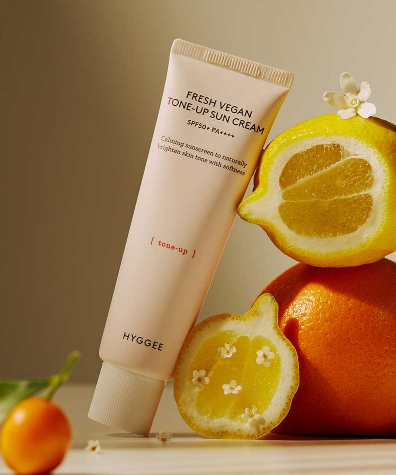 HYGGEE Fresh Vegan Tone-Up Suncream SPF50+ 50ml