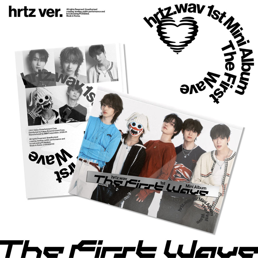 HRTZ.WAV - 1st Album [The First Wave] (hrtz ver. ) - Album Kpop