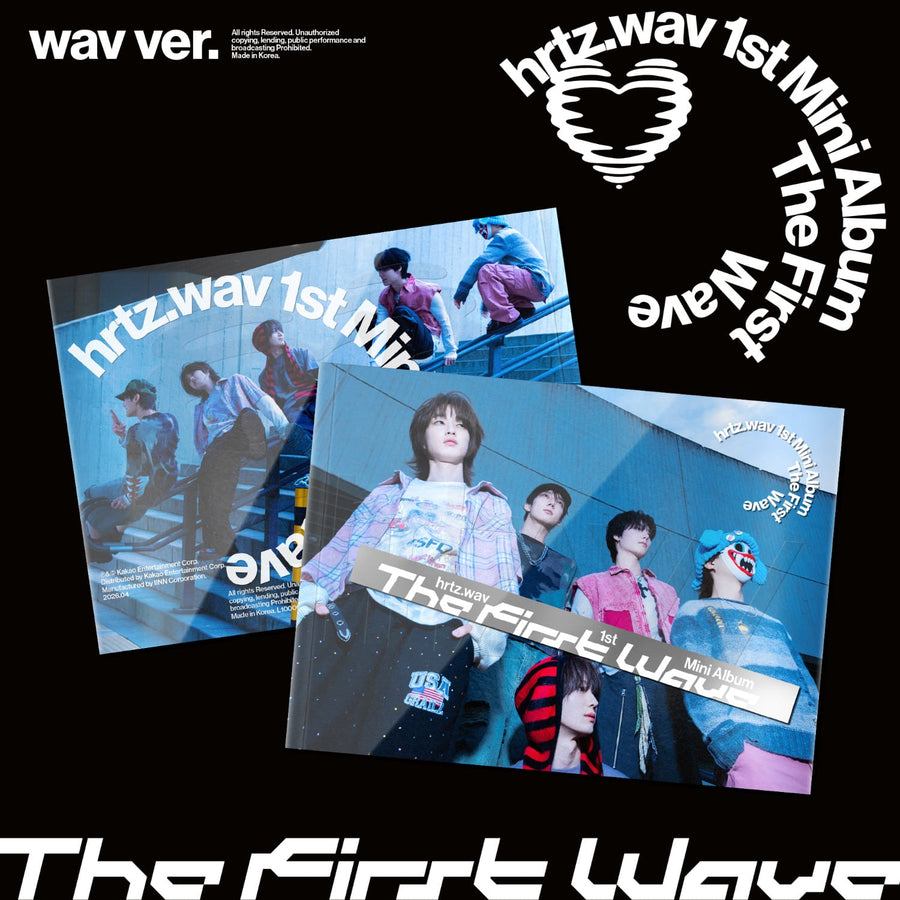 HRTZ.WAV - 1st Album [The First Wave] (wav ver.) - Album Kpop