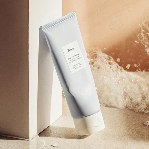 HUXLEY Cleansing Foam Deep Clean Deep Moist 150g disponible sur Ma petite Coree, ton Eshop 100% K-beauty en direct de Seoul