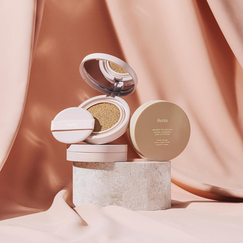 HUXLEY Cover Cushion Own Attitude disponible sur Ma petite Coree, ton Eshop 100% K-beauty en direct de Seoul