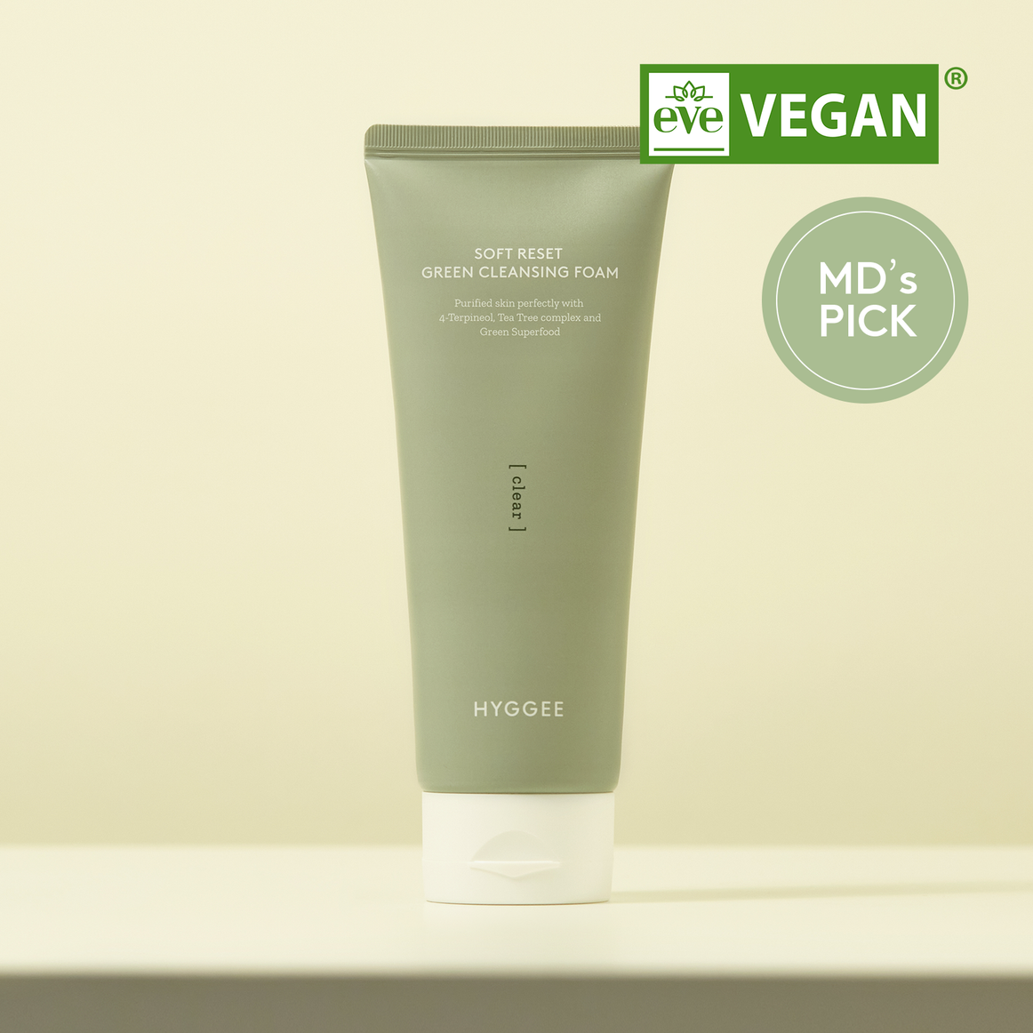 HYGGEE Soft Reset Green Cleansing Foam 150ml disponible sur Ma petite Coree, ton Eshop 100% K-beauty en direct de Seoul