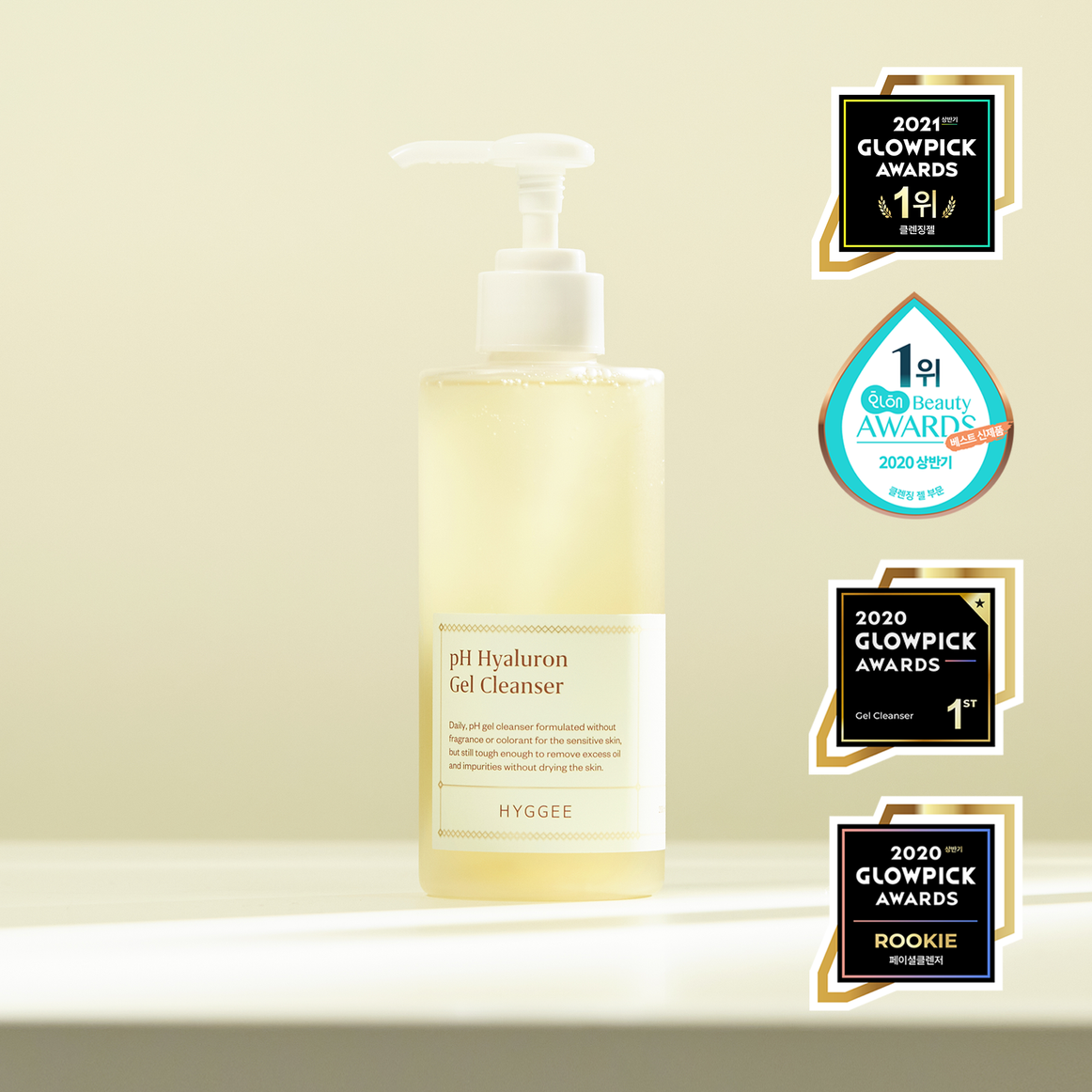 HYGGEE pH Hyaluron Gel Cleanser 200ml disponible sur Ma petite Coree, ton Eshop 100% K-beauty en direct de Seoul
