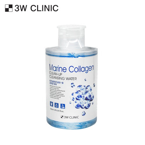 3W CLINIC Clean-Up Cleansing Water 500ml