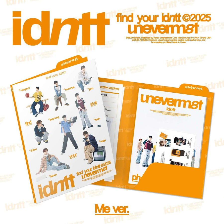 IDNTT - [unevermet] (Me ver.) - Album Kpop