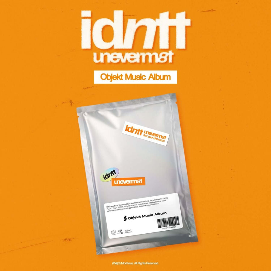 IDNTT - [unevermet] (Objekt Music Album ver.) - Album Kpop