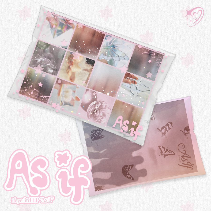 IFEYE - 3rd EP [As if] (Photobook – Hazy ver. / Daisy ver.) (Random 1 of 2) - Album Kpop