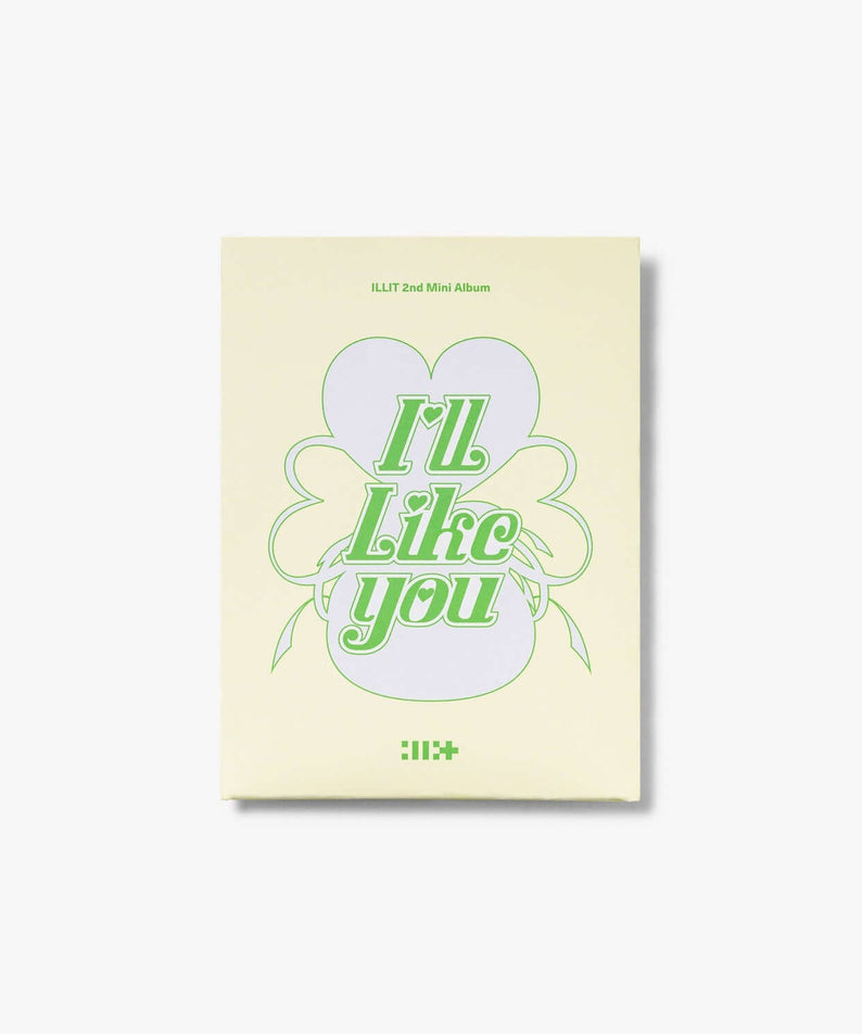 ILLIT - 2nd Mini Album (Weverse Albums ver.) - Album Kpop : couverture beige “I Like You” sur fond clair, visuel marque ILLIT