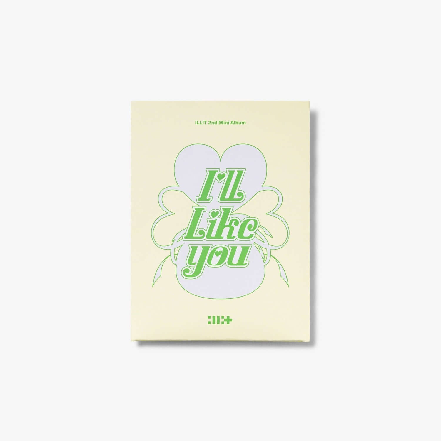 ILLIT - 2nd Mini Album (Weverse Albums ver.) - Album Kpop : couverture beige “I Like You” sur fond clair, visuel marque ILLIT