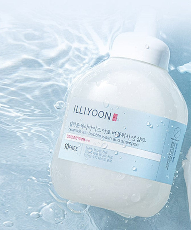ILLIYOON Ceramide Ato Bubble Wash And Shampoo disponible sur Ma petite Coree, ton Eshop 100% K-beauty en direct de Seoul